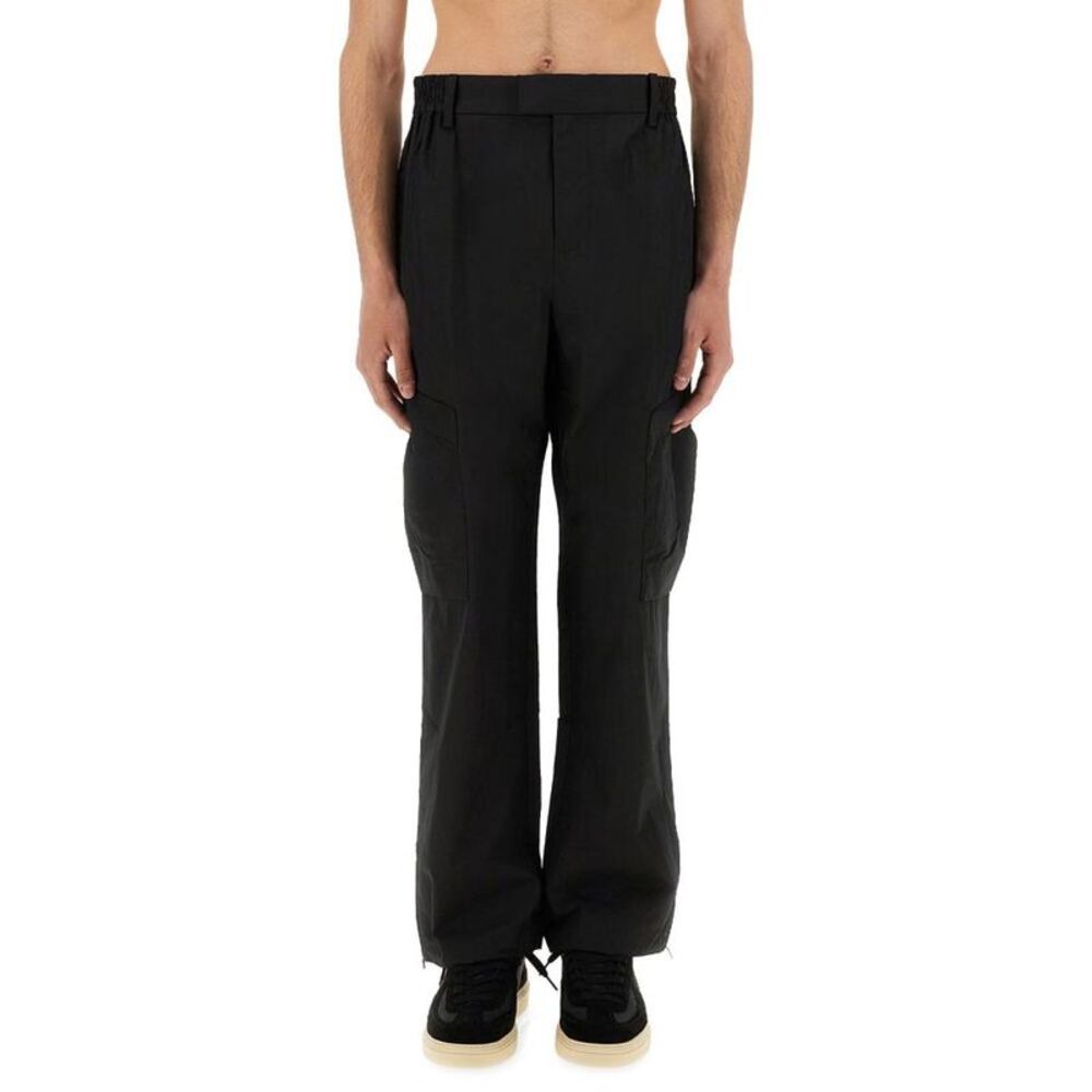 REPRESENT Men's Relaxed Fit Cargo Pants Men BLACK